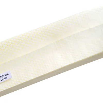 Протирочные салфетки CLN fish print 33х42см 25шт в уп желтые
