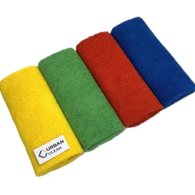 Салфетка из микрофибры 220гр/м2 35х40см желтая