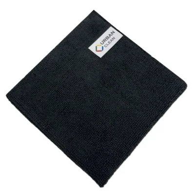 Салфетка из микрофибры 220гр/м2 30х30см черная