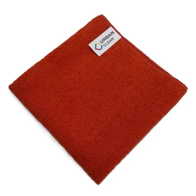 Салфетка из микрофибры 220гр/м2 30х30см красная