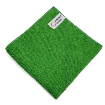 Салфетка из микрофибры 220гр/м2 30х30см зеленая