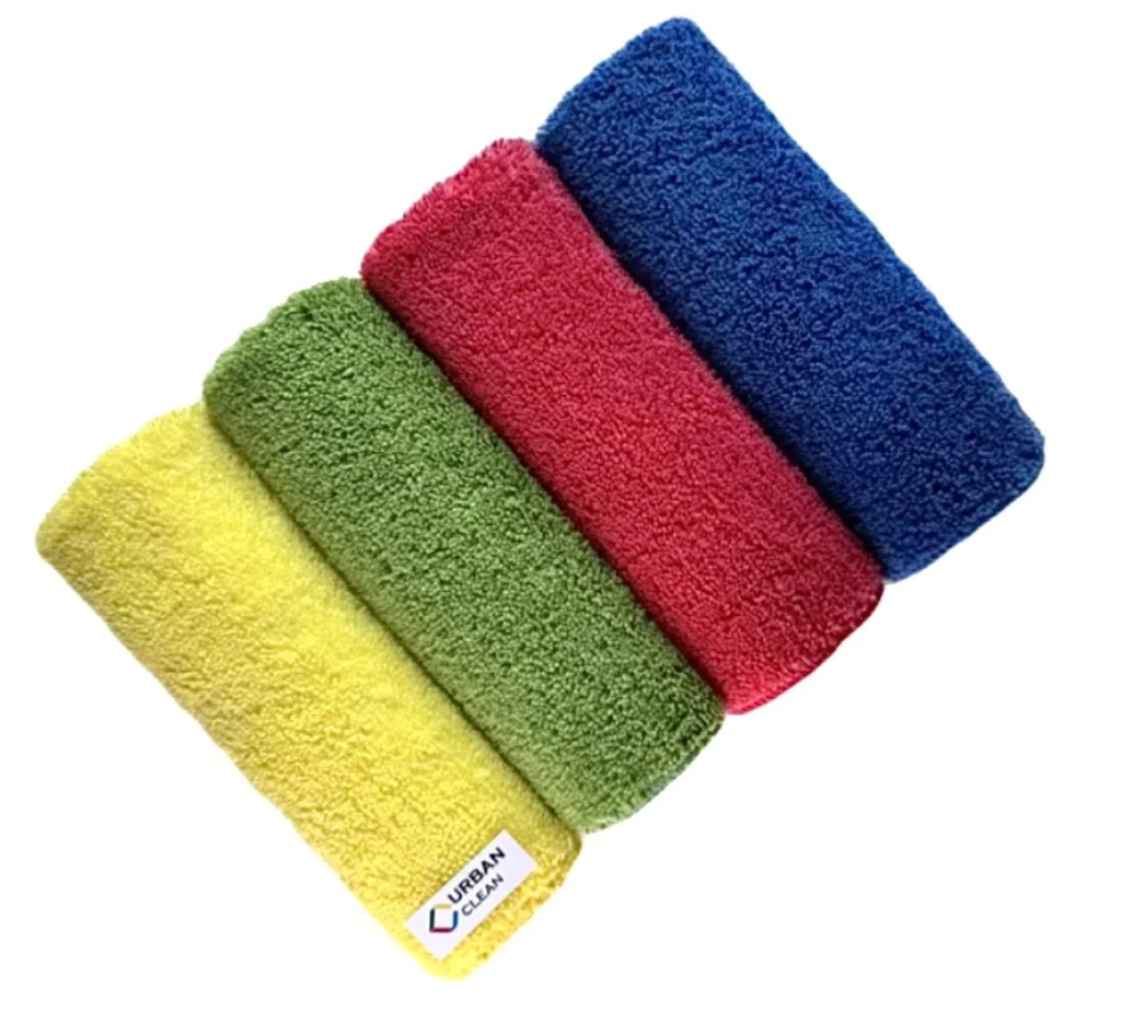 Салфетка из микрофибры 250гр/м2 35х40см желтая