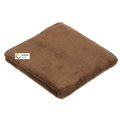 Салфетка из микрофибры 220гр/м2 50х60см для пола коричневая