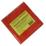 Салфетка из микрофибры 220гр/м2 30х30см красная 1шт/упак