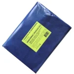Салфетка из микрофибры 220гр/м2 50х60см синяя 1шт/упак для пола