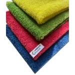 Салфетка из микрофибры 250гр/м2 35х40см желтая