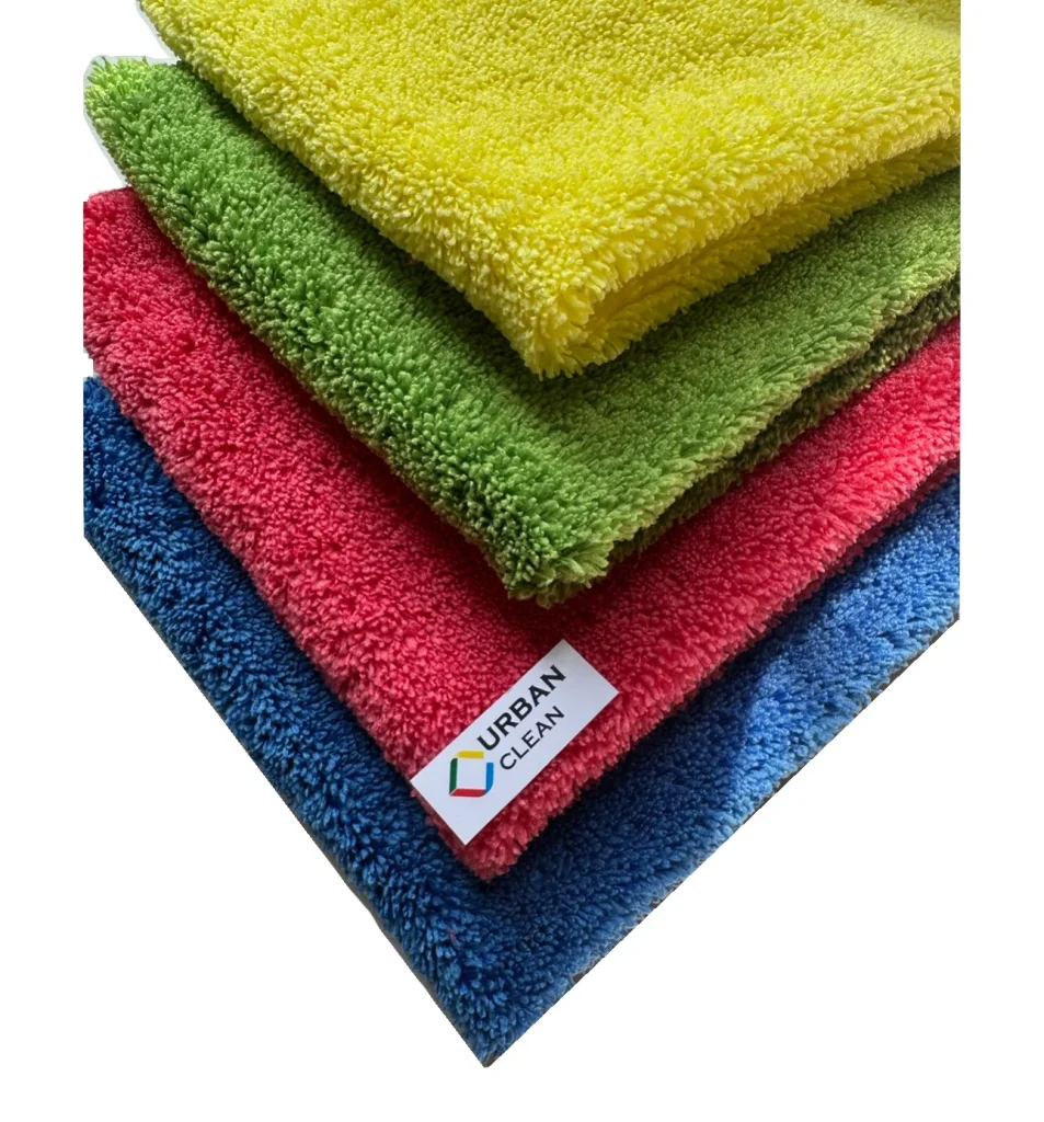 Салфетка из микрофибры 250гр/м2 35х40см желтая