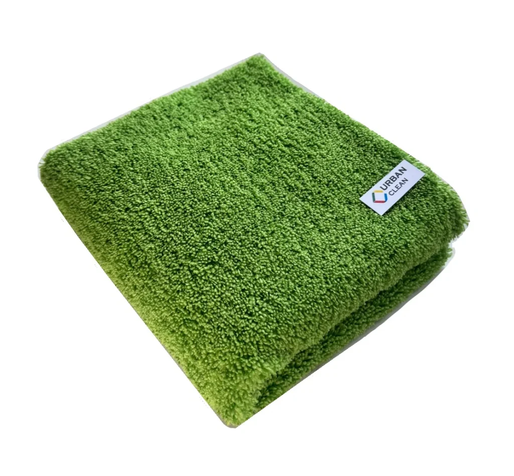 Салфетка из микрофибры 250гр/м2 60х80см для пола зеленая