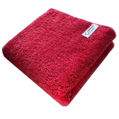 Салфетка из микрофибры 250гр/м2 50х60см для пола красная