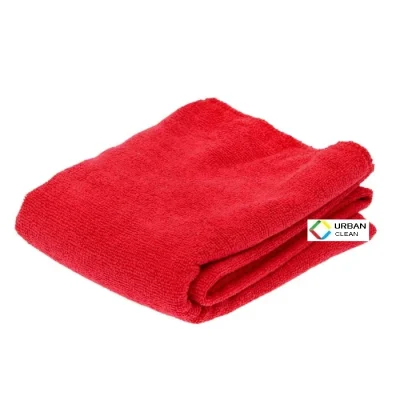 Тряпка пола из микрофибры 220гр/м2 50х100см красная